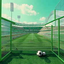 изгородь в городе