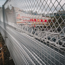 промышленное заграждение из гиттер 3D сетки